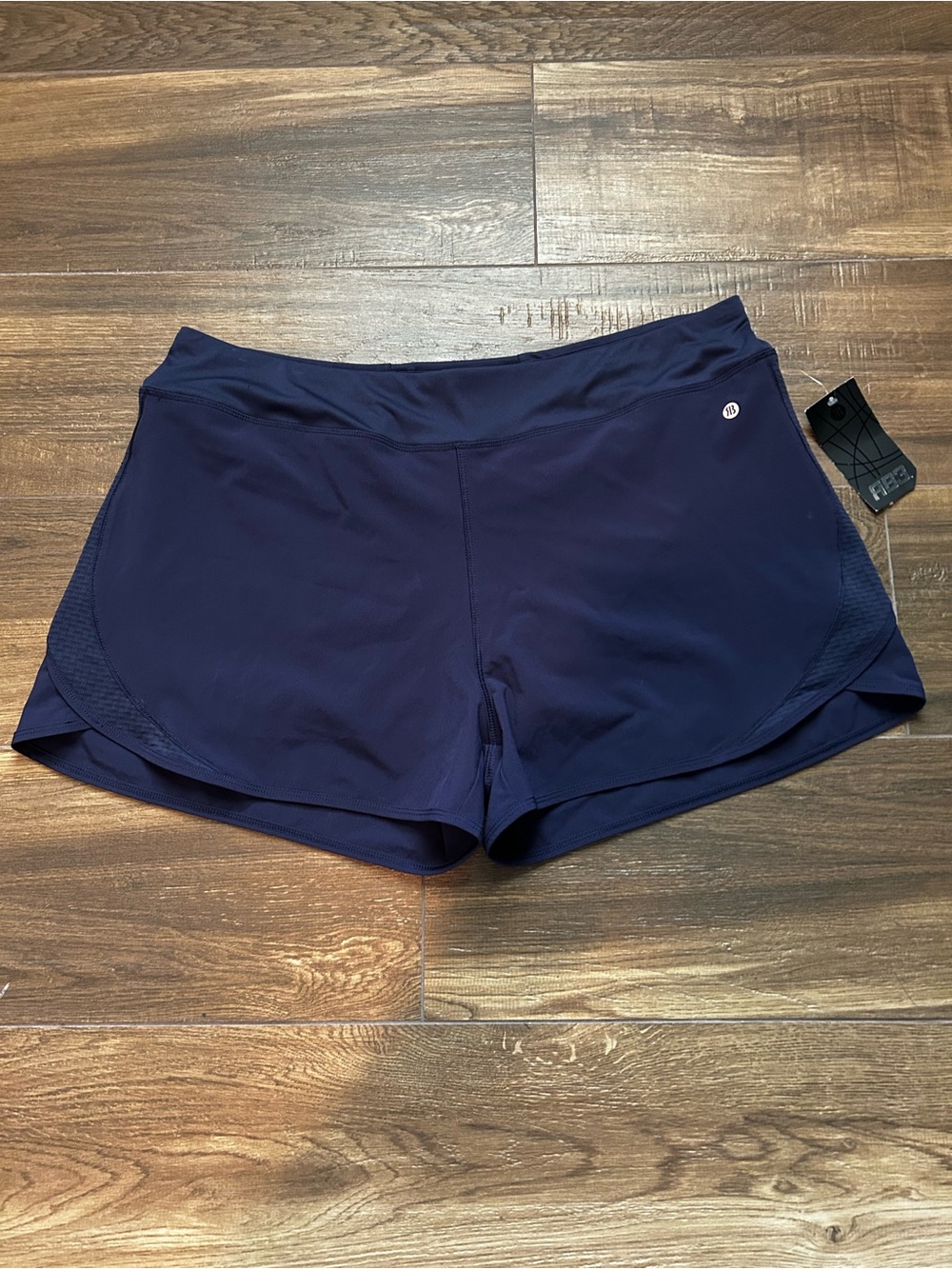 RBX Women's Navy Athletic Running Shorts